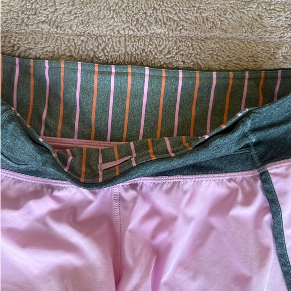Lululemon Pink and Gray Athletic Shorts - Picture 4 of 6